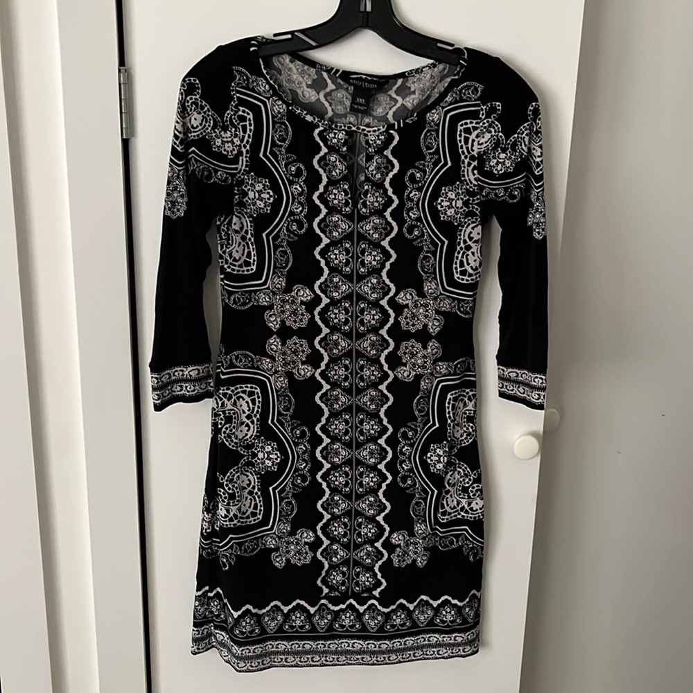 White House Black Market Printed Dress